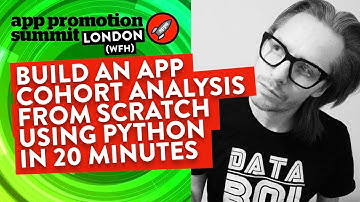 How to build an app cohort analysis from scratch using Python in 20 minutes
