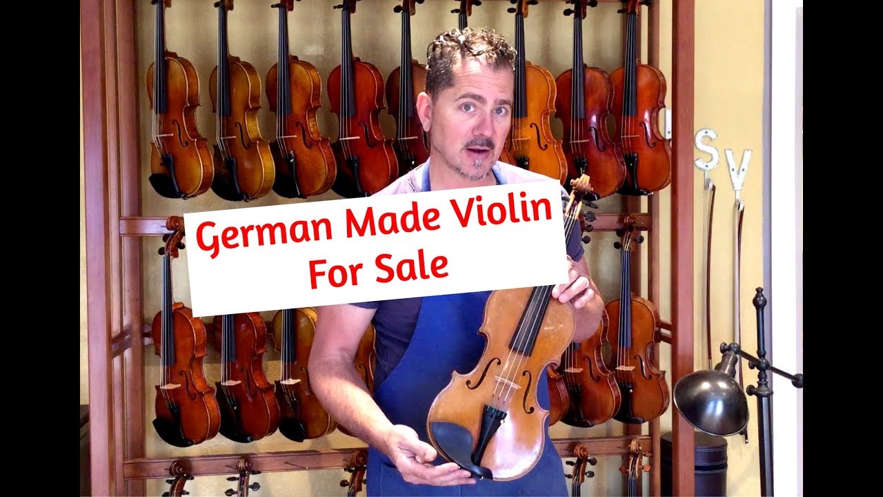 E. Reinhold Schmidt Violin For Sale