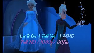 Let It Go | Full HD video || MMD