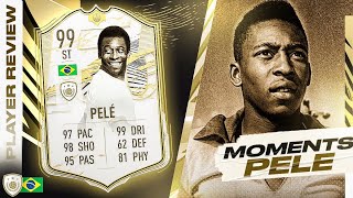 OH MY! ? 99 PRIME ICON MOMENTS PELE REVIEW! FIFA 21 Ultimate Team