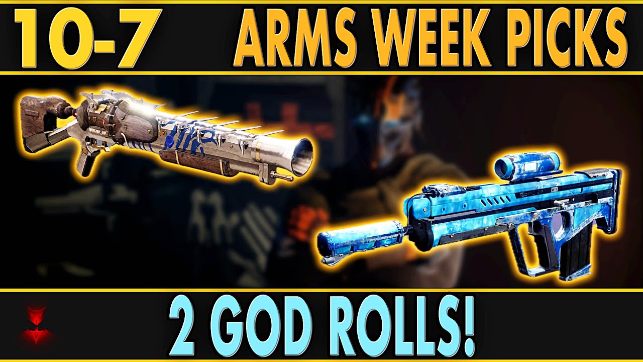 Destiny 2: Best Weapons and God Rolls for Arms Week! - YouTube