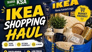 IKEA Shopping Haul Saudi Arabia 🇸🇦 | Budget Home Decor &amp; Kitchen Finds 2026