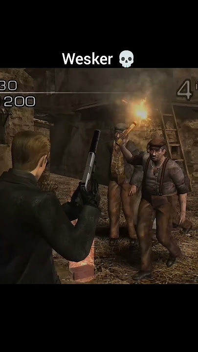 Wesker is br/tal 💀 - Resident Evil 4(2005) #residentevil #fyp  #shorts