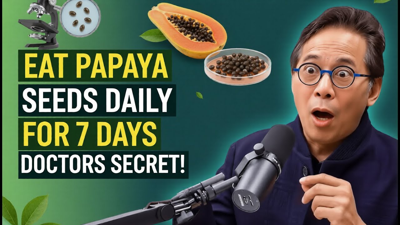 Eat Papaya Seeds Daily for 7 Days & See What Happens | Dr. William Li Reveals Shocking Benefits: