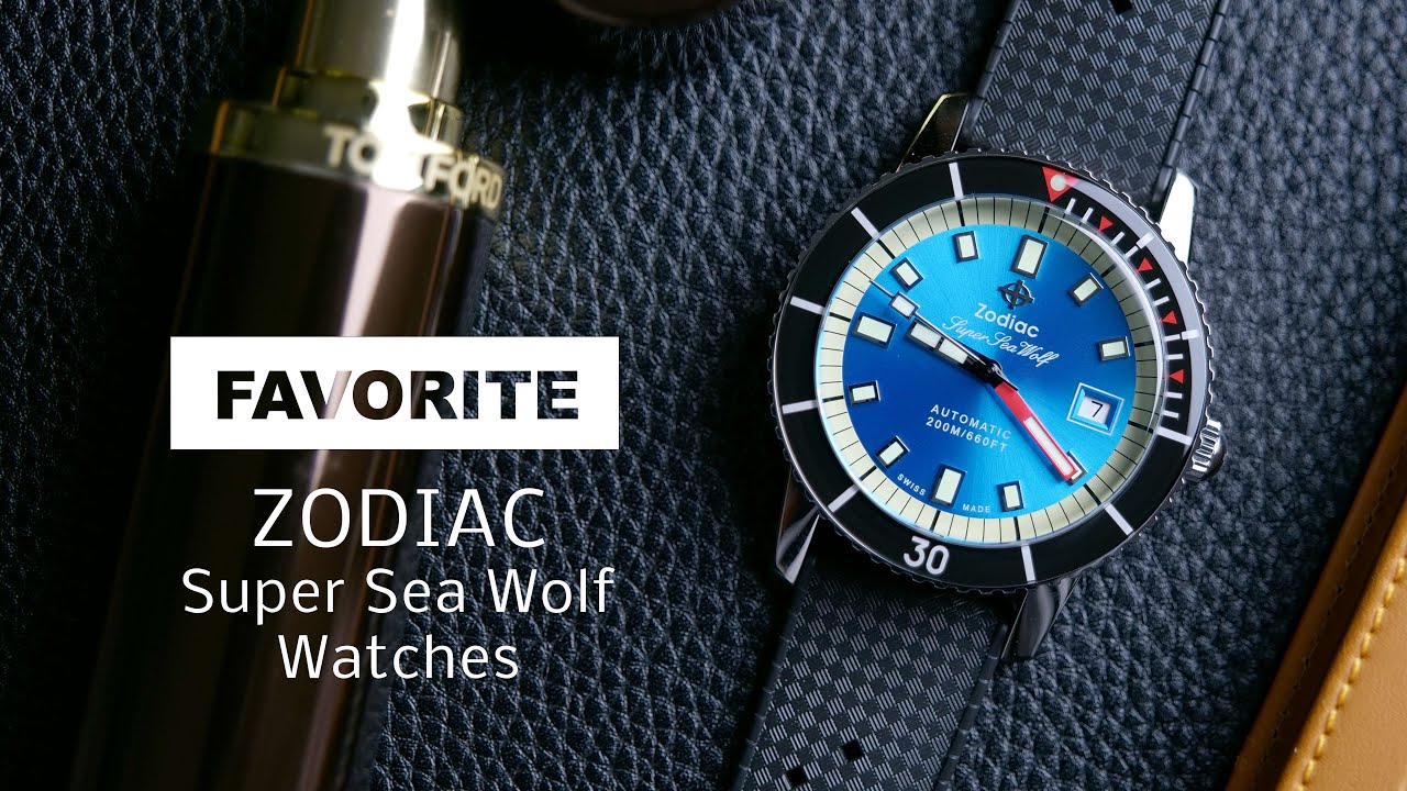 6 Of The Best Zodiac Super Sea Wolf Watches Right Now