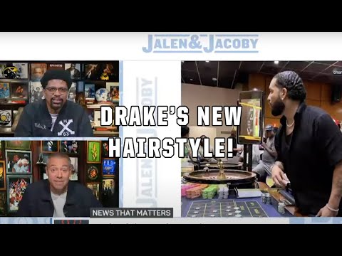 Drake debuts new hairstyle ✂️ jalen & jacoby react!