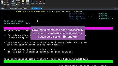 Flex Terminal Emulator:  Macro Recording