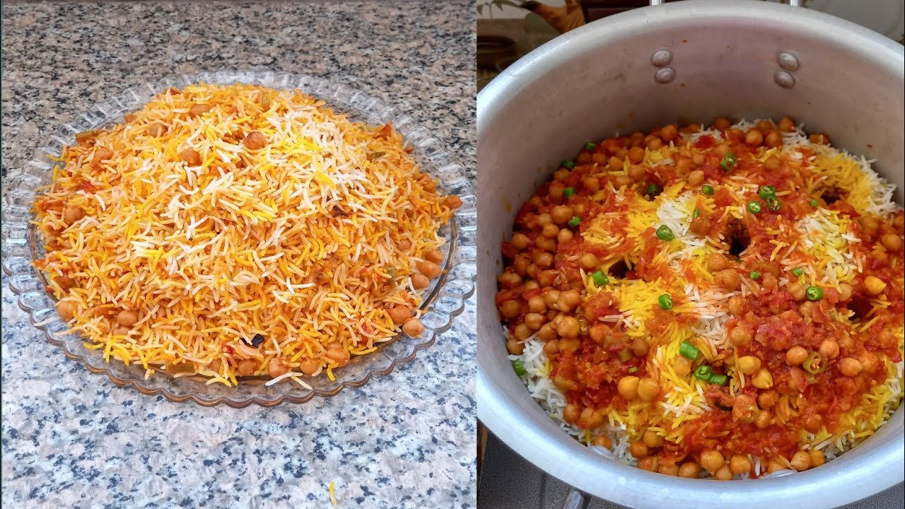 بریانی بدون گوشت خیلی آسان✅️ اگر یک بریانی خوشمزه میخواهید حتما این طریقه را امتحان کنید💯👌😋