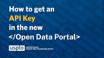 How to get your Open Data Portal API Key