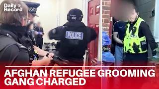 Seven Afghan refugees charged with child sex offences as Norfolk grooming gang busted
