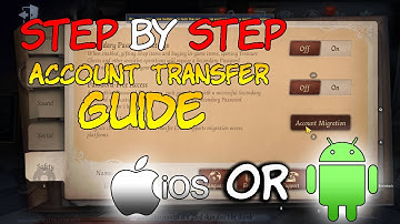 How to transfer your account from IOS to Android or Android to IOS in Identity V