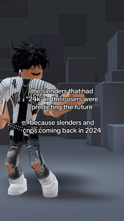 Slenders and CNPs coming back in 2024‼️ #roblox #slender #robloxslender