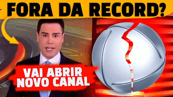 Luiz Bacci fora da Record? Apresentador cria novo canal e contrata jornalista