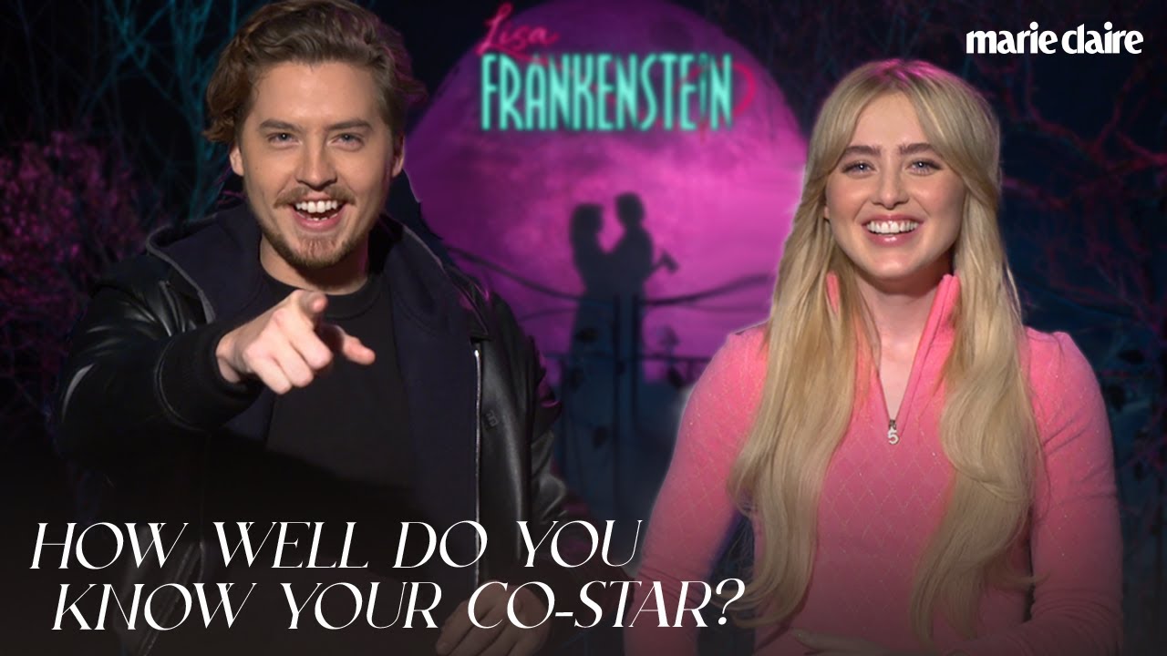 Lisa Frankenstein' Stars Cole Sprouse & Kathryn Newton Play 'How Well Do You Know Your Co-Star?