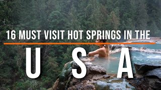 16 MustVisit Hot Springs in the USA | Travel Video | Travel Guide | SKY Travel