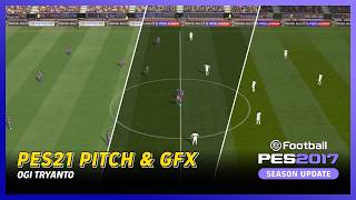 PES 2017 The Most Realistic Grass Ever! Like PES 2021 (CPK &amp; Sider)