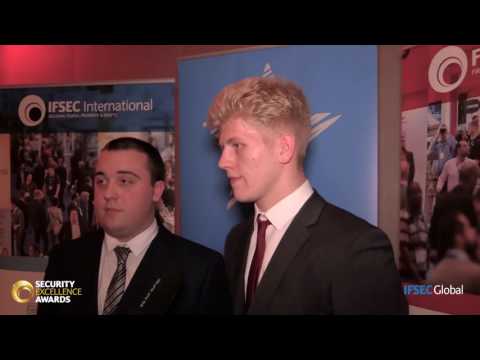 Engineers of Tomorrow apprentice installers: Bradley Gilmour and Jason Townsend, Kings Security