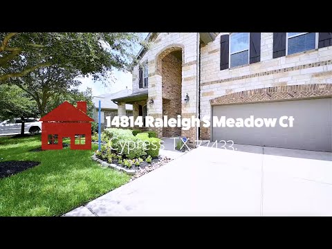14814 Raleigh S Meadow Ct, Cypress, TX home video tour