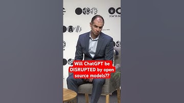 Will ChatGPT be DISRUPTED by open source models? #artificialintelligence #ai #openai #chatgpt #gpt4