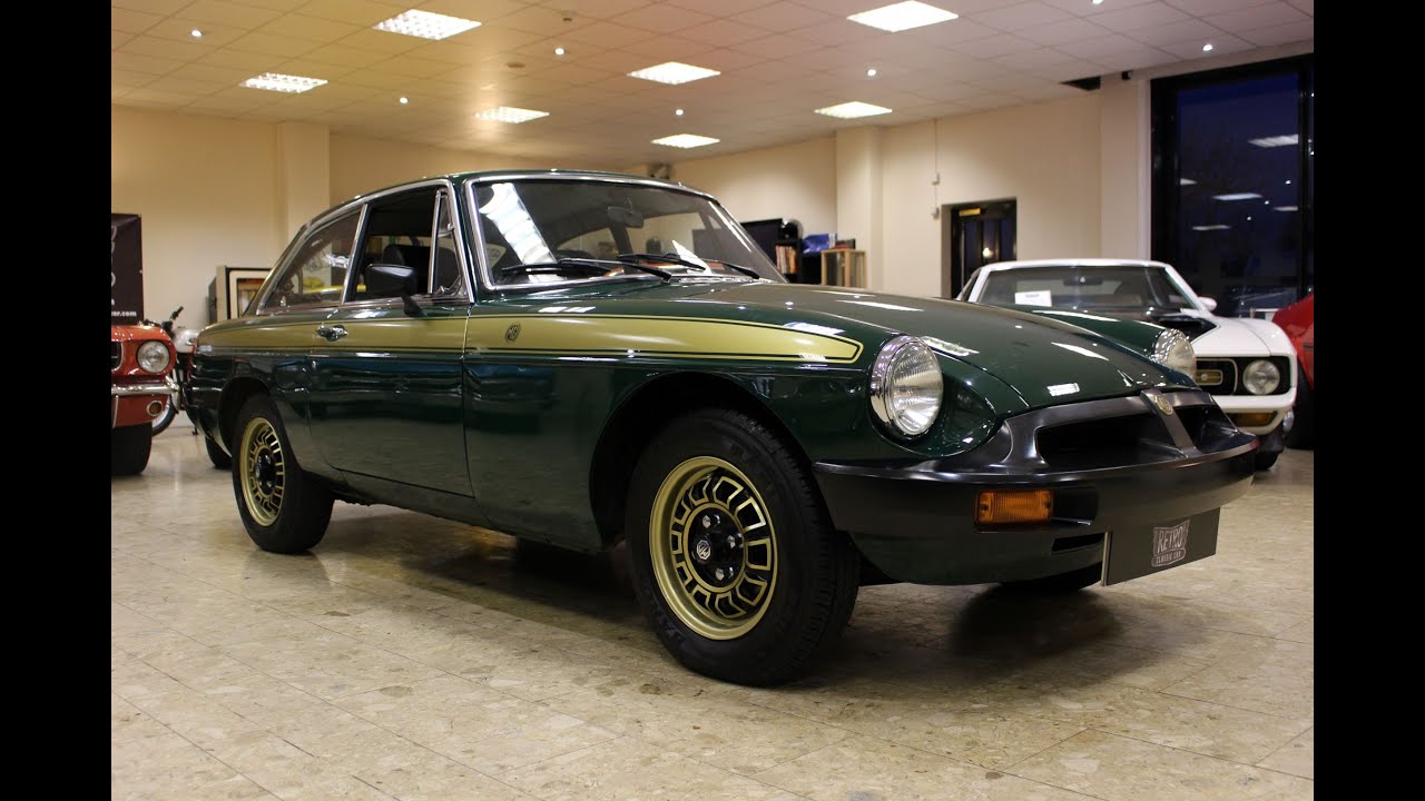 1975 MGB GT 1800 50th Anniversary Jubilee Special Edition Number 2 Out Of 750 YouTube