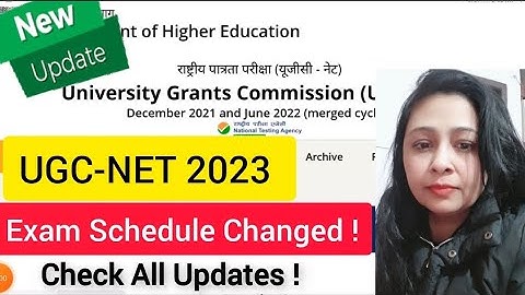 Ugc Net 2023 । Ugc Net New Updates । Ugc Net Form Fill up 2023 । Ugc Net Exam Date 2023 । Divya mam