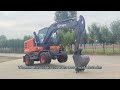 SD95W Wheeled Excavator for sale, dealer wanted