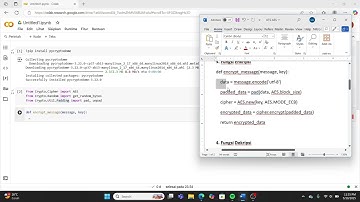 Implementasi Algoritma Advanced Encryption Standard (AES) Dengan Google Colab
