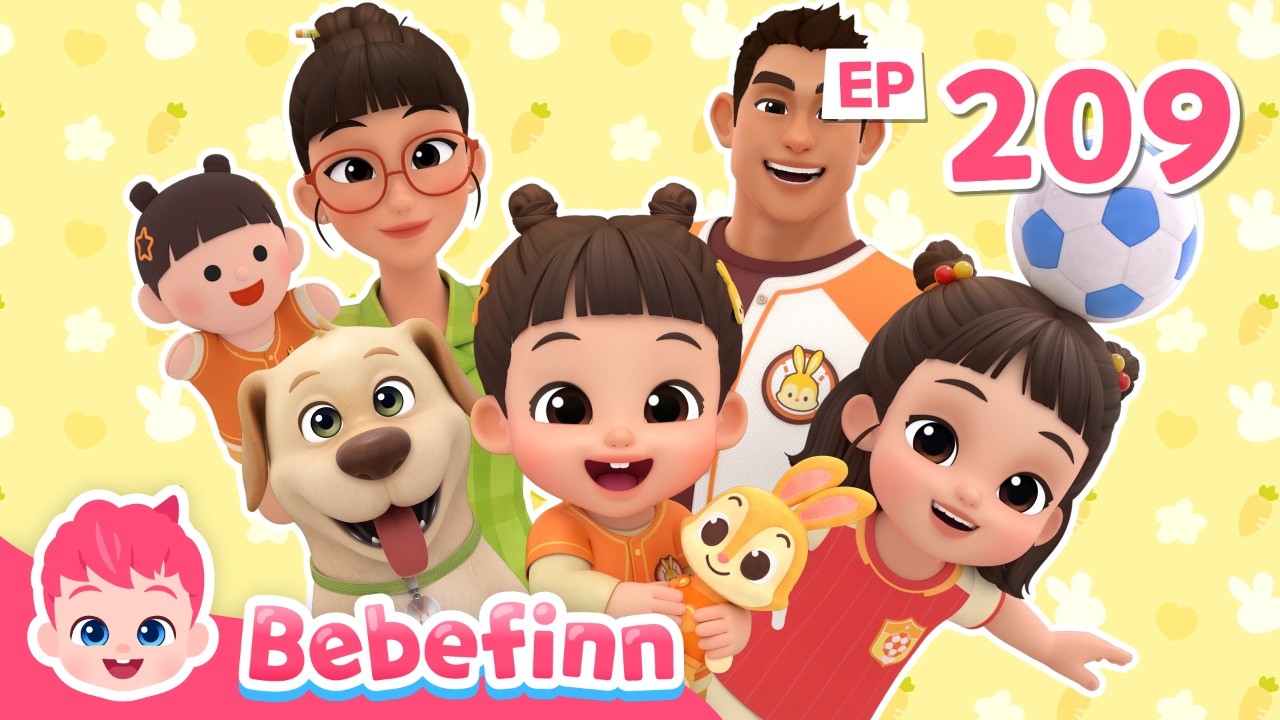 Minjee's Family Song💖｜EP209｜Meet Minjee's Family!🏡｜Bebefinn Nursery Rhymes