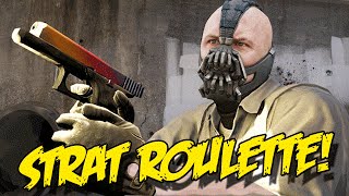 CS GO FUNNY STRAT ROULETTE MOMENTS - BANE ,JUMPING SCOUTS , NINJA IN PYJAMAS PROS (Funny Moments)