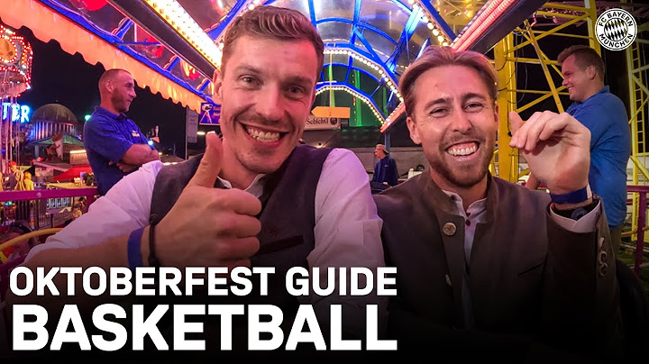 It's time for the Basketball Wiesn 🍺🥨 FC Bayern Oktoberfest Guide