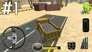 Estradas Cidade Builder Sim 3D Gameplay #1 Android HD screenshot 2