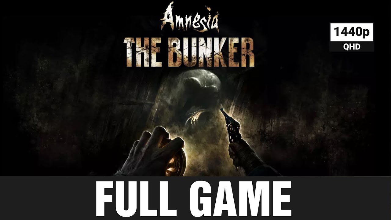 Amnesia The Bunker ★ FULL GAME  Walkthrough ★ No Commentary