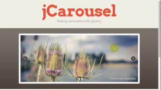 How to use  jCarousel in html template bangla