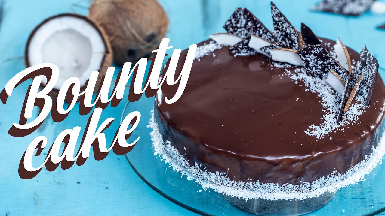 Bounty Mousse Cake - Chocolate Coconut Mousse Cake | Home Cooking Adventure