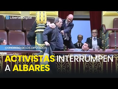 Revientan la comparecencia de Albares en el Congreso al grito de 