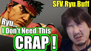 [SFV Update] Daigo Getting Emotionally Unstable with Ryu's Buffs 