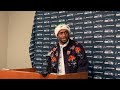 Seattle Seahawks' Geno Smith, Colby Parkinson talk about 20-17 win over the Tennessee Titans