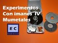 Experimentos con imanes IV. Los MU METALES, escudos magnéticos