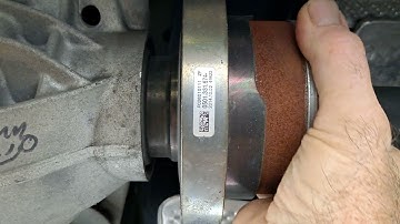 Rear differential  backlash check