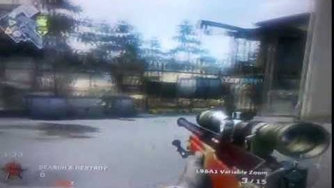 Black ops 1 no scope double kill