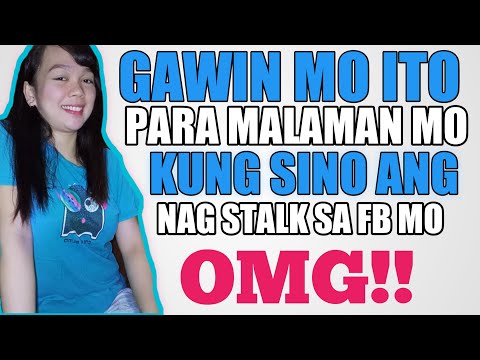Paano malaman kung sino ang nag stalk sayo sa Facebook gamit ang Cellphone (Huli ka Balbon)