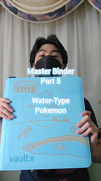 Master Binder part 5 water type Pokemon #pokemon #pokemontcg #pokecommunity  #pokemoncards