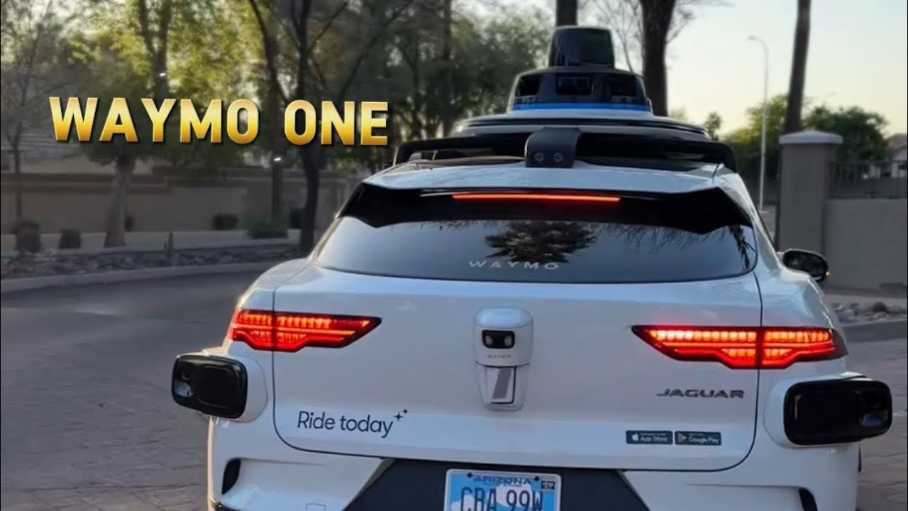 🚗 Waymo One, Phoenix, Arizona как выглядет поездка без водителя