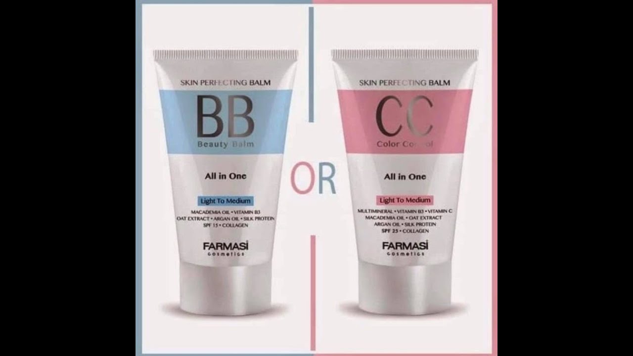 Farmasi BB vs CC Cream