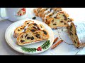 Best Christmas Fruit Bread Recipe | Easy Christmas Stollen Recipe | Christstollen | Stollen Bread