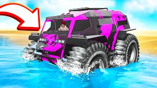 IL NUOVO CARRO ARMATO CHE PUOI GUIDARE IN ACQUA! - GTA 5 screenshot 2