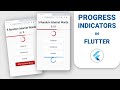 📱💻 Linear and Circular Progress Indicators - Flutter Tutorial