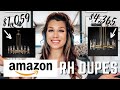 RESTORATION HARDWARE AMAZON DUPES | GET THE LOOK FOR LESS | PART 1| 2021