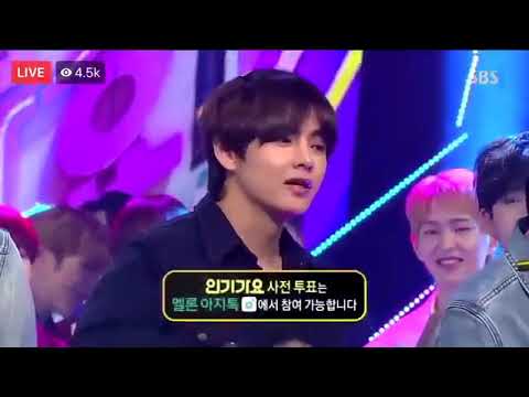 180610 Bts @inkigayo #FakeLove12Win