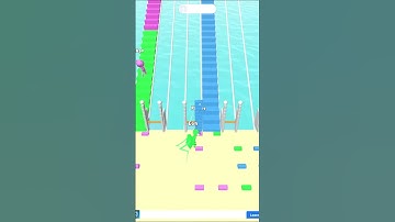 Bridge Race, Game free on android and iOs phones/ Phone Game Play